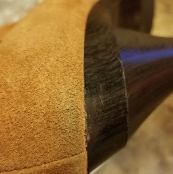 Michael Kors Suede Slouch boots! Color is luggage - Picture 8 of 8